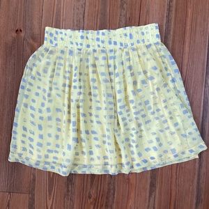 Butter Yellow Skirt